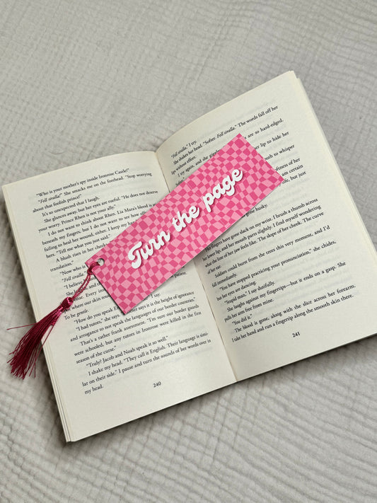 Turn the page bookmark